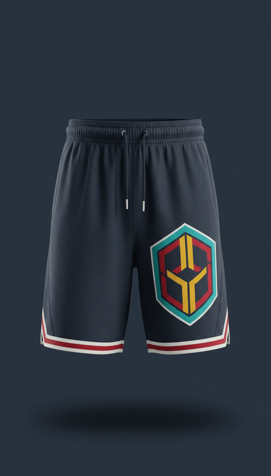 Midnight Navy Logo Basketball Shorts - EMZY♾️ EMZY♾️