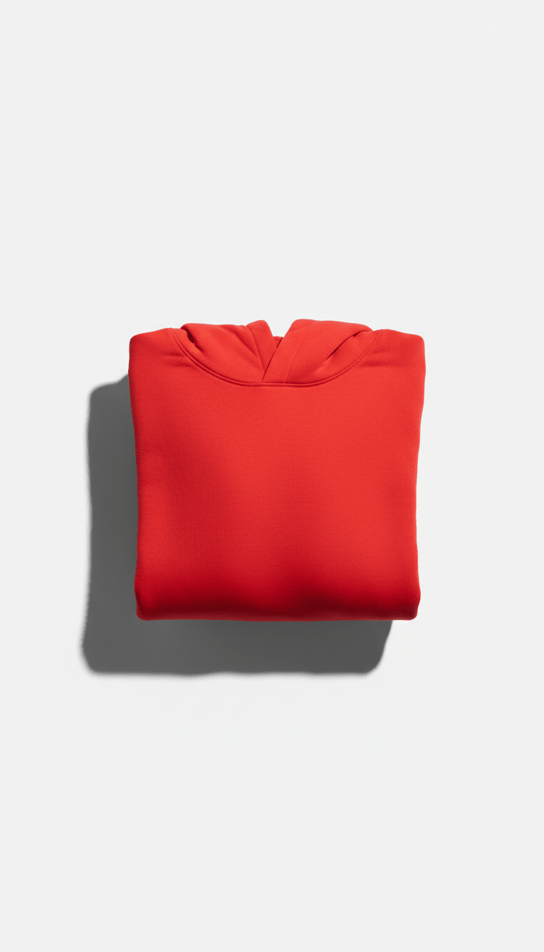 Oversized Hoodie in Electric Red - EMZY♾️ EMZY♾️